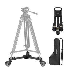 SMALLRIG Chariot de Trépied Robuste à Verrouillage Rapide pour Photographie