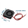 Be In Your Mind Lot de 2 ventilateurs de refroidissement 5 V 4010 CC à micro-roulement hydraulique sans balais 40 x 40 x 10 mm a