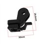 Be In Your Mind Adaptateur d'éclairage de Vélo Support de Phare de Vélo Support de Phare Avant de Vélo pour GPS Lampe de Poche d