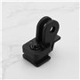Be In Your Mind Adaptateur d'éclairage de Vélo Support de Phare de Vélo Support de Phare Avant de Vélo pour GPS Lampe de Poche d