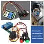Be In Your Mind Lot de 2 régulateurs de vitesse de moteur PWM DC 57 x 37 x 21 mm avec bouton poussoir électrique avant et arrièr