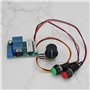 Be In Your Mind Lot de 2 régulateurs de vitesse de moteur PWM DC 57 x 37 x 21 mm avec bouton poussoir électrique avant et arrièr