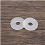 Be In Your Mind 80 Pièces Joints Plats en Silicone Transparent Diamètre Extérieur 19mm Diamètre Intérieur 6mm épaisseur 1,5mm po