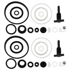 Be In Your Mind Lot de 2 Crics Hydrauliques Horizontaux 50 Mm Voiture Outils Réparation Kit Tiges Cric Cric Voiture Pièce Cric V