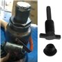 Be In Your Mind Lot de 2 Crics Hydrauliques Horizontaux 50 Mm Voiture Outils Réparation Kit Tiges Cric Cric Voiture Pièce Cric V