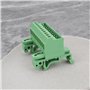 Be In Your Mind 2x Connecteurs pour Rail DIN 10 Broches 2,5/10-G-5,08 Bornier à Vis Au Pas de 5,08 Mm pour Systèmes électriques 