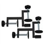 Be In Your Mind Lot de 2 Mini étaux Table 2 1 étau Serrage Universel en Forme de Y étau de Table Portable pour Le Travail Du Boi