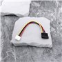 Be In Your Mind Lot de 2 câbles adaptateur d'alimentation 4 broches vers SATA femelle pour disque dur compatible avec enregistre