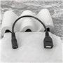 Be In Your Mind Lot de 4 connecteurs d'alimentation CC femelle vers USB A femelle 5,5 mm x 2,1 mm pour petits appareils mobiles,