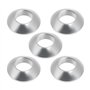 Be In Your Mind Lot de 5 Rondelles à Billes M8 en Acier Inoxydable Chromé Diamètre Extérieur 17 Mm Compatibles avec La Fixation