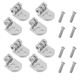 Be In Your Mind 4 Paires de Charnières de Lunettes 6 Mm pour Monture de Lunettes Réparation de Charnières pour Lunettes de Solei