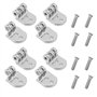 Be In Your Mind 4 Paires de Charnières de Lunettes 6 Mm pour Monture de Lunettes Réparation de Charnières pour Lunettes de Solei