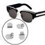 Be In Your Mind 4 Paires de Charnières de Lunettes 6 Mm pour Monture de Lunettes Réparation de Charnières pour Lunettes de Solei