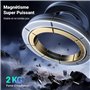 UGREEN Support Téléphone Voiture Magnétique pour MagSafe Porte Smartphone Auto Réglable Haut et Bas Pose Portable Grille Aératio