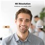 UGREEN Webcam 4K 30FPS Caméra USB A C PC Autofocus Deux Micro Antibruit Correction Lumière 360 Degrés Rotation Plug Play Windows