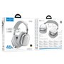 Casques Sans Fil Hoco W52 silver Argenté