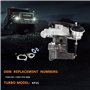 Bapmic Turbocompresseur avec kit de joints de rechange pour Opel Corsa C Agila A Combo 1.3 CDTI 1.3 DDiS Turbo