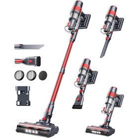 SunSare Aspirateur Balai sans Fil 550W/45Kpa