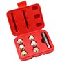 BestsQ M17x1.5MM Bouchon de vidange d'huile Kit de réparation de Filetage de Robinet Vis de Carter d'huile Outil de rechapage