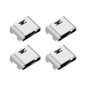 Create idea Lot de 4 connecteurs de Charge Micro USB compatibles avec Tablette Samsung Galaxy Tab A6 SM-T580 SM-T58