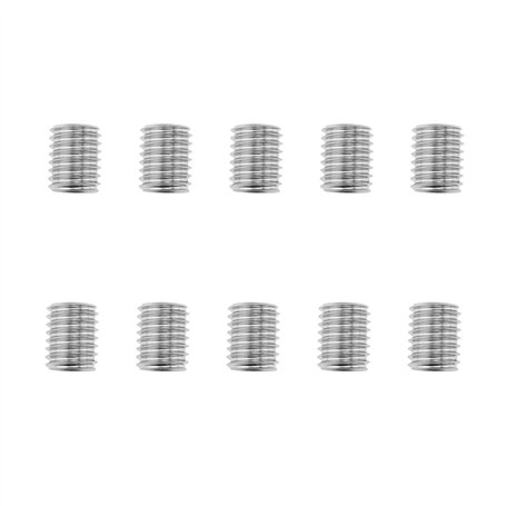 Create idea 10pcs M8 à M10 Écrou d'insertion de Réparation Fileté M8 X 1
