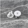 Create idea Lot de 6 rondelles d'écrous pour siège de toilette - Filetage M6 - Fixation inférieure de siège de toilette - Matéri