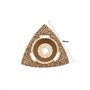 Create idea 3x Râpes Triangulaires en Carbure de Tungstène 78 Mm Adaptées Aux équipements de Coupe à Vibrations Courants Outil d