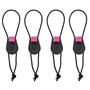 Create idea 4pc Sangles De Pêche De 18 cm Cordes élastiques pour Canne à Pêche Sangles d'emballage De Canne à Pêche Sangles De C