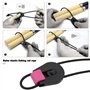 Create idea 4pc Sangles De Pêche De 18 cm Cordes élastiques pour Canne à Pêche Sangles d'emballage De Canne à Pêche Sangles De C