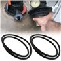 Create idea Lot de 2 Joints Toriques Compatible avec Hayward S144T Pro Series Sp071620t Filtre à Sable Compatible avec Le Kit de