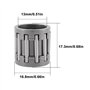 Create idea Lot de 3pcs Roulements à Aiguilles Compatible avec Husqvarna 181 281 288 281XP 288XP 181XP 298 Tronçonneuses