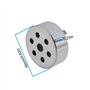 Create idea Lot de 2 noyaux de microphone de 16 mm pour ordinateur karaoké de remplacement