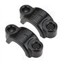 Create idea Lot de 2 Colliers de Serrage de Levier de Frein M6 en Aluminium pour Maître-Cylindre d'embrayage Couvercle de Fixati