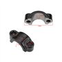 Create idea Lot de 2 Colliers de Serrage de Levier de Frein M6 en Aluminium pour Maître-Cylindre d'embrayage Couvercle de Fixati