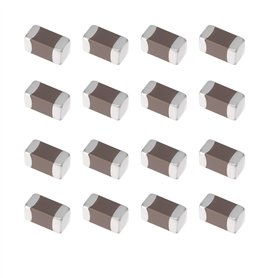 Create idea 100 Pièces Condensateurs Céramiques CMS 1206 10 UF 50 V Montage en Surface Diélectrique X5R pour Circuits électroniq