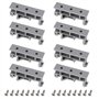 Create idea Lot de 4 paires de supports de relais DIN pour relais de 34 mm