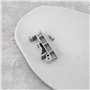 Create idea Lot de 4 paires de supports de relais DIN pour relais de 34 mm, circuits imprimés, petits modules de montage sur rai