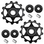 Lot de 2 poulies de dérailleur arrière 13T compatibles avec Shimano SRAM 8