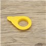 The Lord of the Tools Lot de 20 écrous de roue jaunes de 19 mm pour camions, voitures, caravanes, remorques