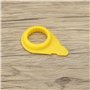 The Lord of the Tools Lot de 20 écrous de roue jaunes de 19 mm pour camions, voitures, caravanes, remorques