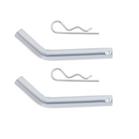 The Lord of the Tools 2 Lot Goupilles Attelage Remorque Et Clip de Rechange pour Barre Remorquage en Acier 5/8 Po (15