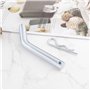 The Lord of the Tools 2 Lot Goupilles Attelage Remorque Et Clip de Rechange pour Barre Remorquage en Acier 5/8 Po (15,8Mm) Diamè