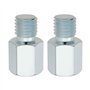 The Lord of the Tools Lot de 2 adaptateurs 5/8 11 femelle vers M14 mâle pour meuleuse d'angle compatible avec Dewalt Compatible