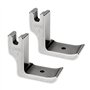 The Lord of the Tools Lot de 2 Pieds Passepoilés pour Machine à Coudre Industrielle 1/4" 36069L en Acier Droit Compatible avec B