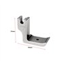 The Lord of the Tools Lot de 2 Pieds Passepoilés pour Machine à Coudre Industrielle 1/4" 36069L en Acier Droit Compatible avec B