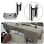 The Lord of the Tools Lot de 2 Pieds Passepoilés pour Machine à Coudre Industrielle 1/4" 36069L en Acier Droit Compatible avec B