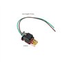 The Lord of the Tools 2 Pièces Connecteur Précâblé de Voiture à 2 Broches 4F0973702A 4F0973702 Compatible avec Audi Compatible a