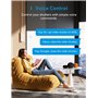 Meross Matter Enrouleur de Sangle Connecté, Enrouleur Volet Roulant (max. 45 kg, 6 m²), Compatible avec HomeKit Alexa et Google 