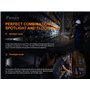 FENIX WT16R Lampe torche de travail rechargeable et éclairage de zone | 300 lumens | 115 m | 30 heures maximum | panneau latéral