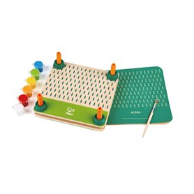Hape Presse à Fleurs pour Enfants 5 Ans et Plus - Ensemble de Presse à Fleurs et Herbier d'art Fabriqué en Bambou Durable - Kit